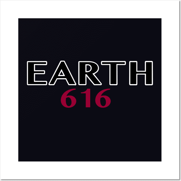 Earth 616 Version A Wall Art by PopsTata Studios 